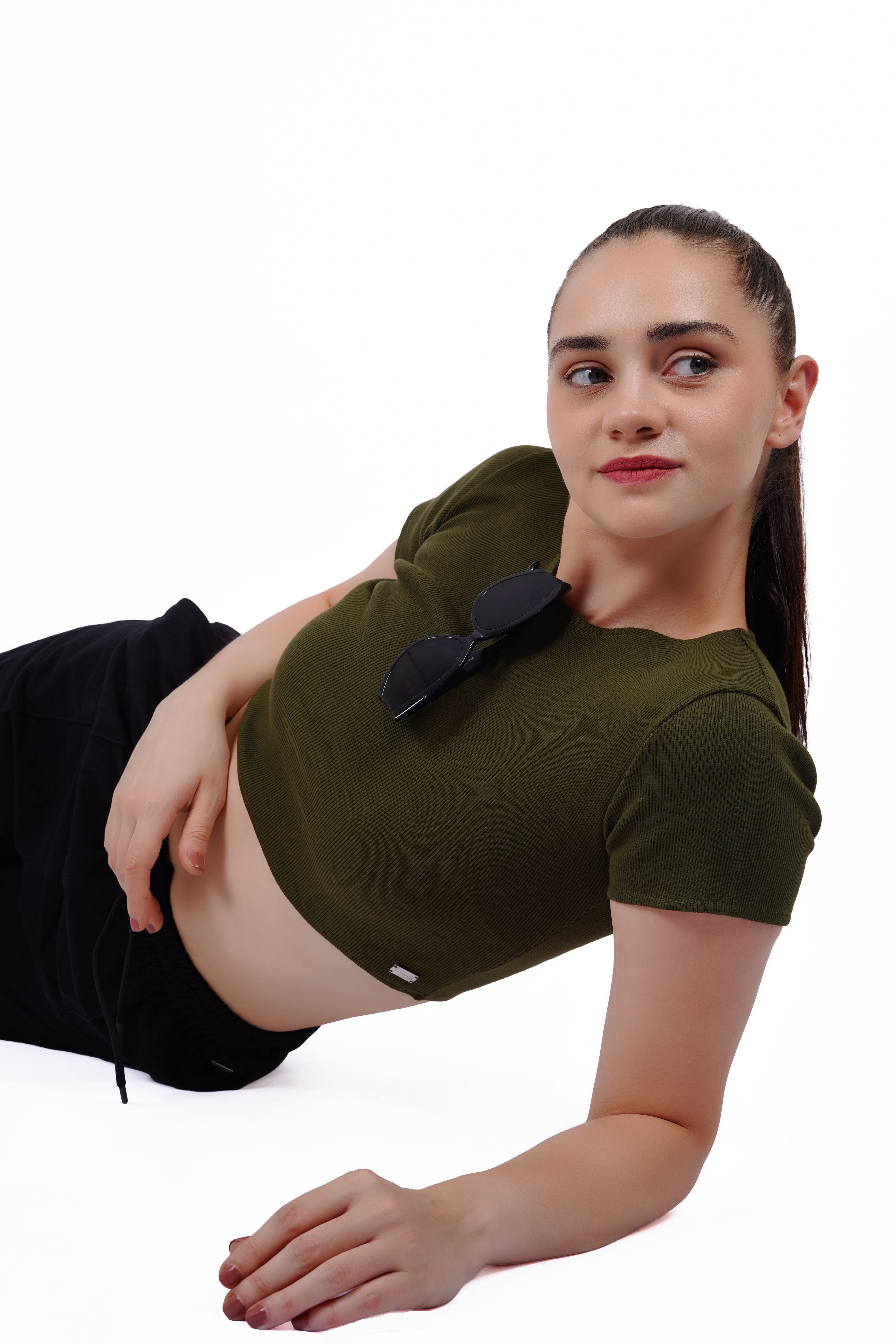 Baby Crop Top - Green