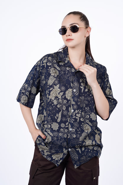 Rich navy blue Shirt