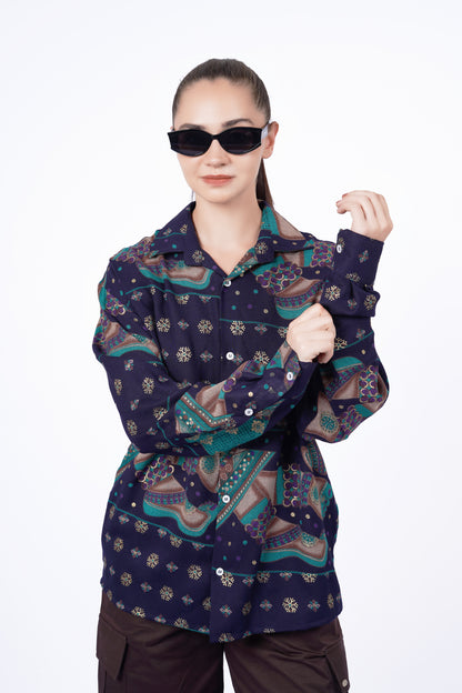 Botanical print Shirt