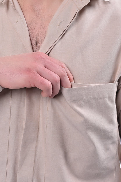 Sand Stone Relaxed Fit - Shirt