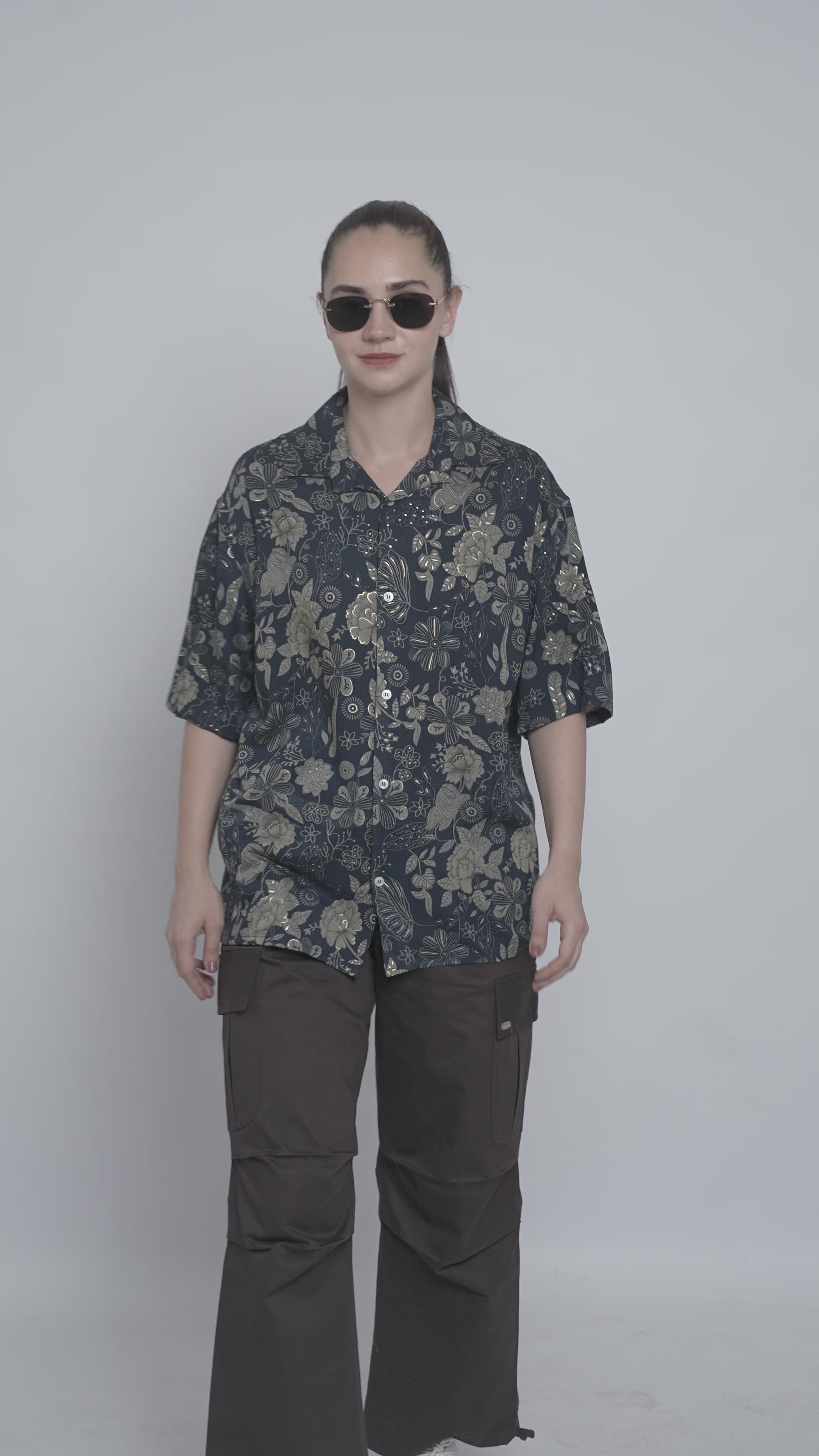 Rich navy blue Shirt