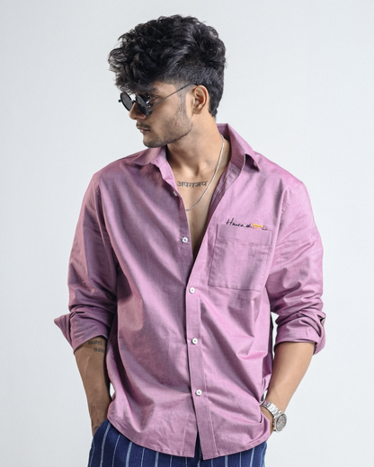 Oxford Shirt - Mauve